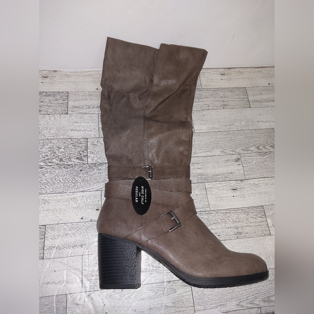Style & Co Jomaris Block-Heel Boots size 9.5 and 11 M